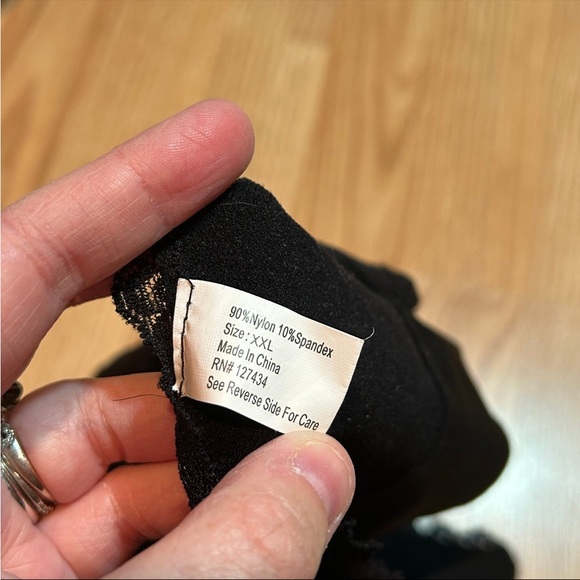 Black‎ wireless bralette sports bra XXL - Picture 3 of 4